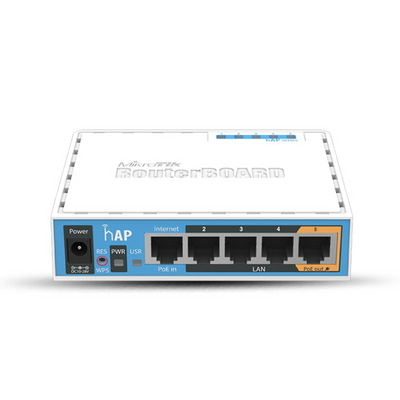 Draadloze de Router2.4ghz AP van Mikrotikmini ros five port ethernet switch