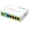 MikroTik RB750UPr2 (hexuitdraai PoE lite) RouterOS 5 100M Ethernet haven getelegrafeerde router24v POE schakelaar