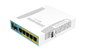 Getelegrafeerde Gigabit Ethernet-Router800mhz cpu Mikrotik HEXUITDRAAI POE RB960PGS