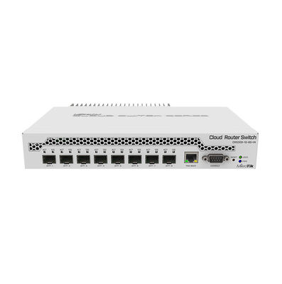 de Vezel Optische Schakelaar MikroTik CRS309-1G-8S+IN van 10G 23W 176Gbps